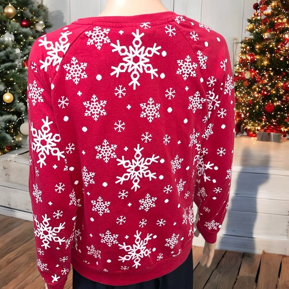 Rudolph Women’s Rudolph the Red-Nosed Reindeer Happy Holiday Sweatshirt - Picture 10 of 16